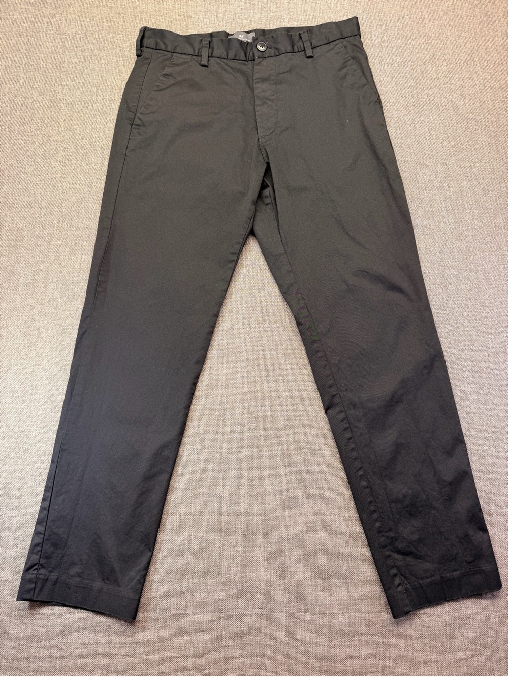 H&M Men’s Black Chino Pants - Slim Fit Casual Size 30